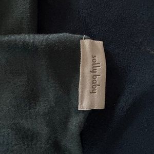 Solly baby wrap-blue-EUC